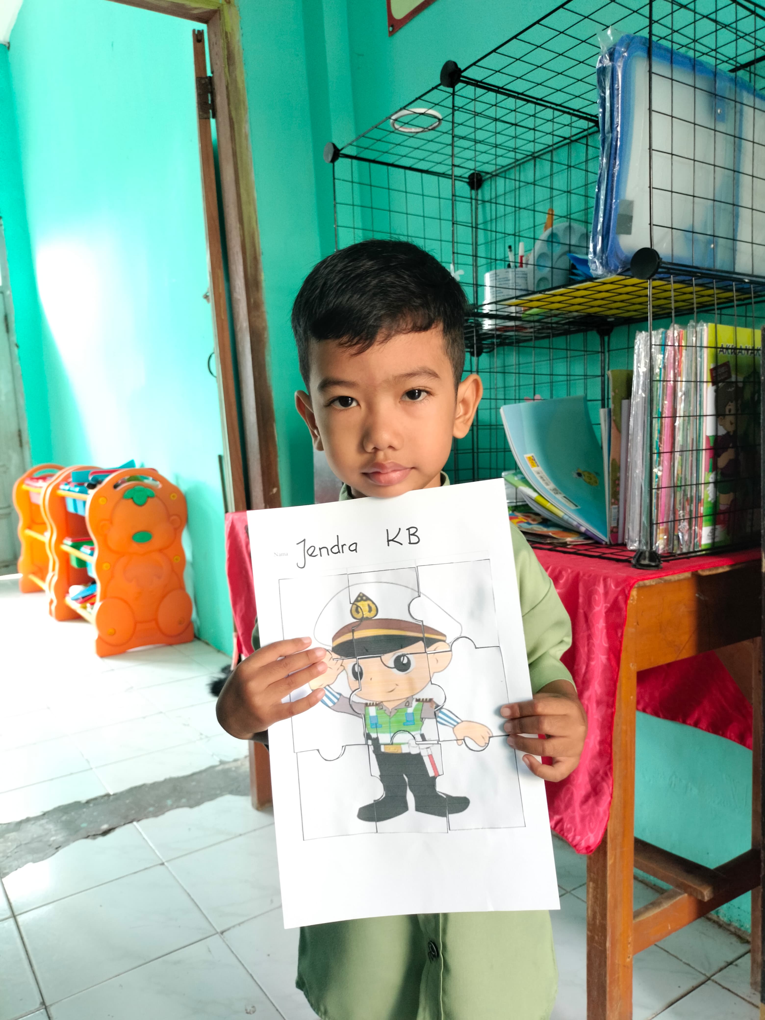 Puzzle profesi Rajendra